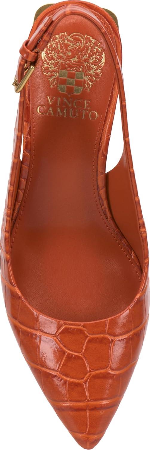 image:imageVince Camuto Womens Hamden Buckle Slingback PumpSunset Croco