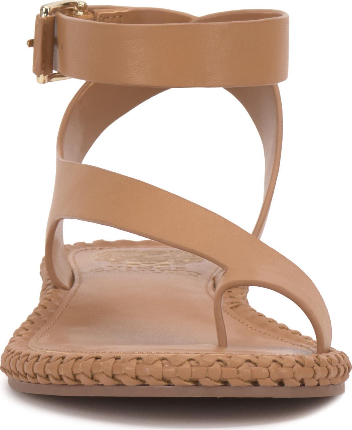 image:imageVince Camuto Womens Libahs Ankle Strap Toe Loop Flat SandalCortado Leather
