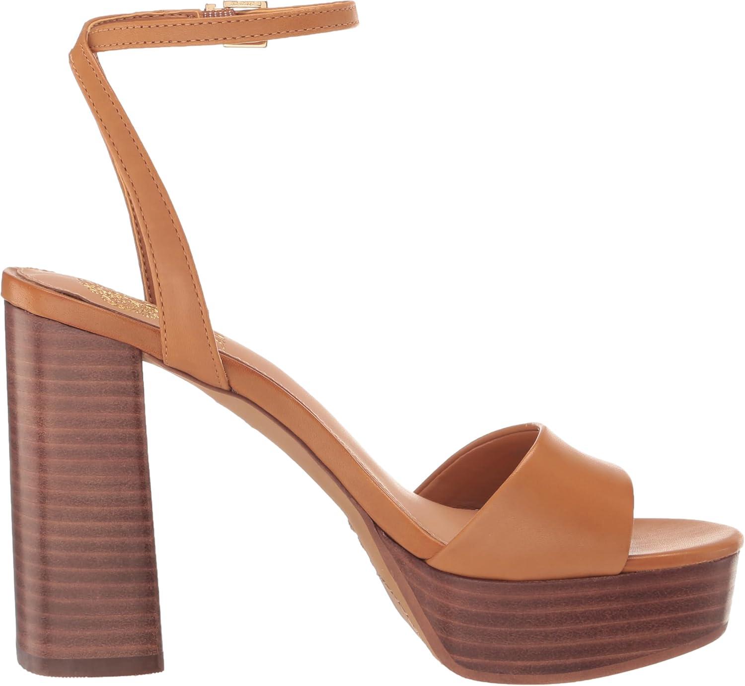 image:imageVince Camuto Womens Pendry Platform Heel SandalGolden Walnut