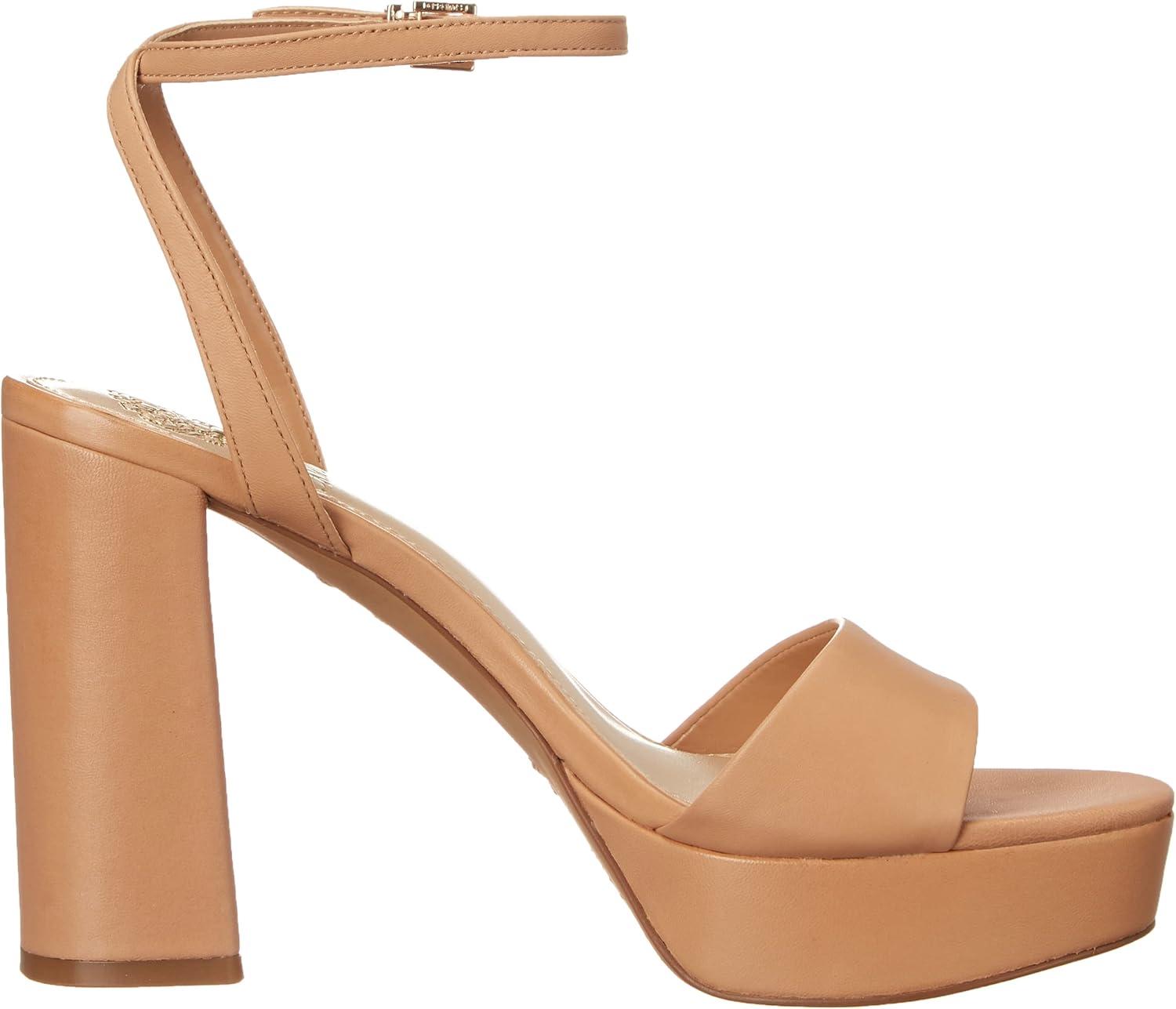 image:imageVince Camuto Womens Pendry Platform Heel SandalSandstone Leather