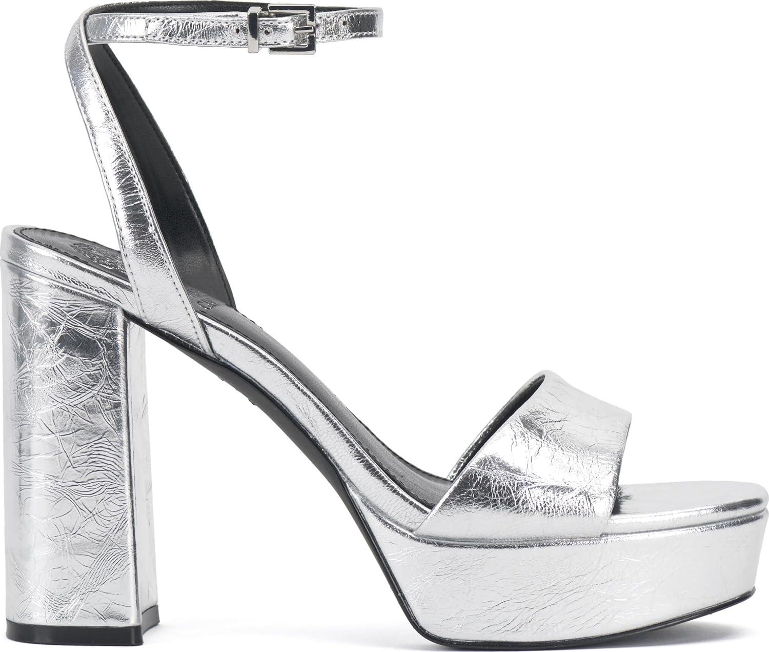 image:imageVince Camuto Womens Pendry Platform Heel SandalSilver