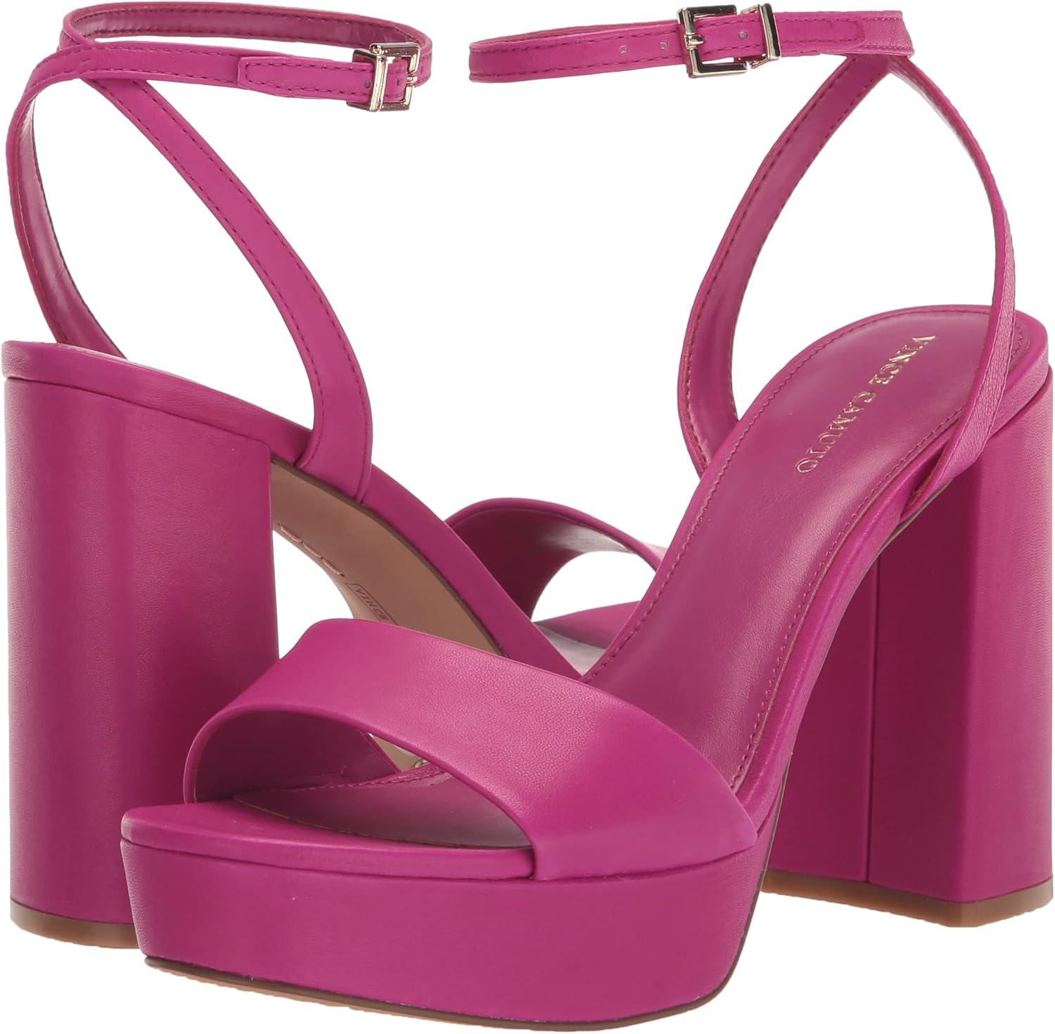 image:imageVince Camuto Womens Pendry Platform Heel SandalVirtual Pink Leather