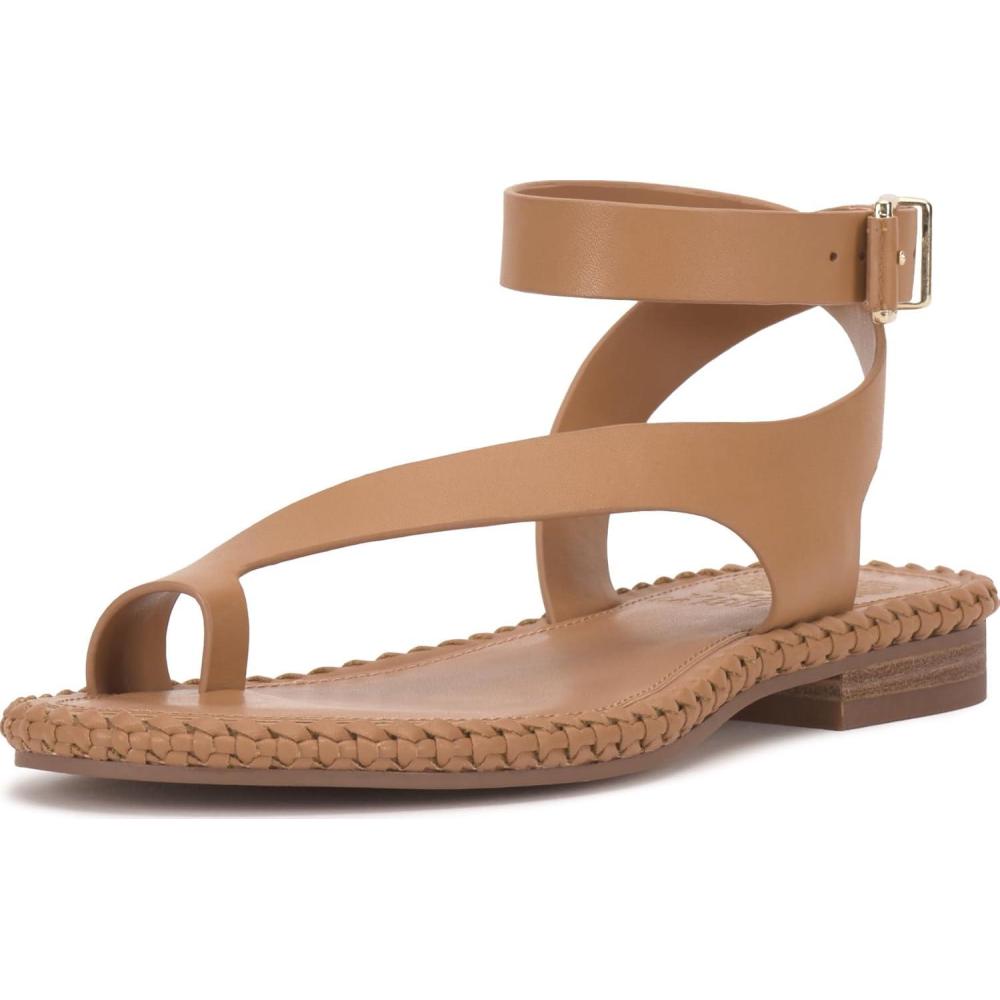 image:imageVince Camuto Womens Libahs Ankle Strap Toe Loop Flat SandalCortado Leather