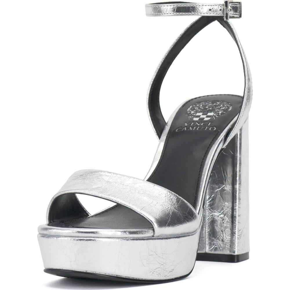 image:imageVince Camuto Womens Pendry Platform Heel SandalSilver