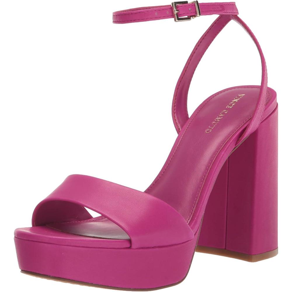 image:imageVince Camuto Womens Pendry Platform Heel SandalVirtual Pink Leather