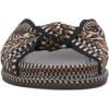 Vince Camuto Women’s Gryfynn Knotted Woven Slide Sandal(Black Multi)