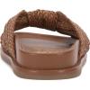 Vince Camuto Women’s Gryfynn Knotted Woven Slide Sandal(Golden Walnut)