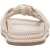Vince Camuto Women’s Gryfynn Knotted Woven Slide Sandal(Ivory Multi)