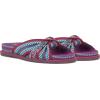 Vince Camuto Women’s Gryfynn Knotted Woven Slide Sandal(Orchid Multi)