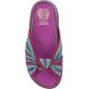 Vince Camuto Women’s Gryfynn Knotted Woven Slide Sandal(Orchid Multi)