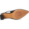 Vince Camuto Womens Hamden Buckle Slingback Pump(Black)