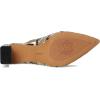 Vince Camuto Womens Hamden Buckle Slingback Pump(Black/Cream)