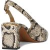 Vince Camuto Womens Hamden Buckle Slingback Pump(Black/Cream)