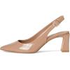Vince Camuto Womens Hamden Buckle Slingback Pump(Chai Latte)