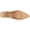 Vince Camuto Womens Hamden Buckle Slingback Pump(Golden Sand)