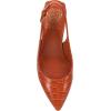 Vince Camuto Womens Hamden Buckle Slingback Pump(Sunset Croco)