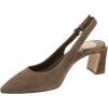 Vince Camuto Womens Hamden Buckle Slingback Pump(Toasted Taupe)
