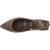 Vince Camuto Womens Hamden Buckle Slingback Pump(Toasted Taupe)