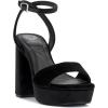 Vince Camuto Women’s Pendry Platform Heel Sandal(Black 1)