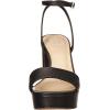 Vince Camuto Women’s Pendry Platform Heel Sandal(Black Leather)