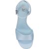 Vince Camuto Women’s Pendry Platform Heel Sandal(Light Blue Satin)