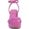 Vince Camuto Women’s Pendry Platform Heel Sandal(Lotus Pink Quilted Leather)