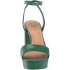 Vince Camuto Women’s Pendry Platform Heel Sandal(Malachite)