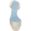 Vince Camuto Women’s Pendry Platform Heel Sandal(Milk Satin)