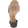 Vince Camuto Women’s Pendry Platform Heel Sandal(Plum Croco Leather)