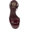 Vince Camuto Women’s Pendry Platform Heel Sandal(Plum Croco Leather)