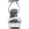 Vince Camuto Women’s Pendry Platform Heel Sandal(Silver)