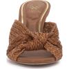 Vince Camuto Women’s Pheya Knotted High Heel Mule Sandal(Golden Walnut)