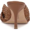 Vince Camuto Women’s Pheya Knotted High Heel Mule Sandal(Golden Walnut)
