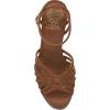 Vince Camuto Women’s Samlee Strappy Platform High Heel Sandal(Golden Walnut)