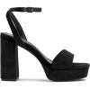 Vince Camuto Women’s Pendry Platform Heel Sandal(Black 1)