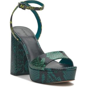 Vince Camuto Women’s Pendry Platform Heel Sandal(Ocean)