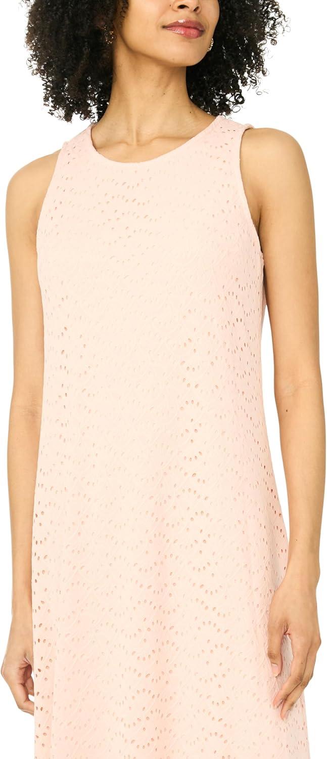 image:imageVince Camuto Womens Knit Eyelet Maxi Tank DressBright Peri