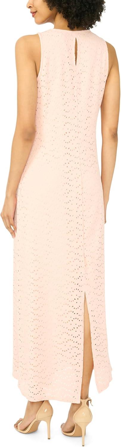 image:imageVince Camuto Womens Knit Eyelet Maxi Tank DressBright Peri