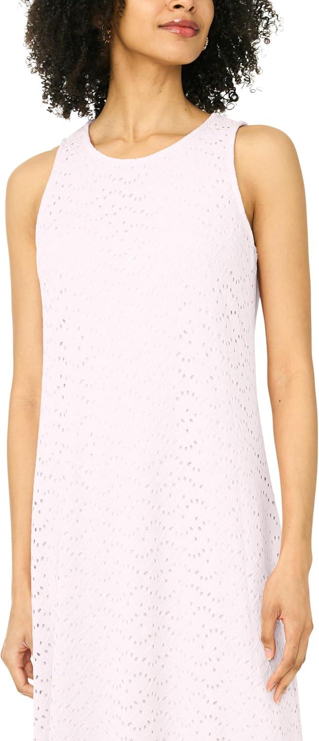 image:imageVince Camuto Womens Knit Eyelet Maxi Tank DressLucent White