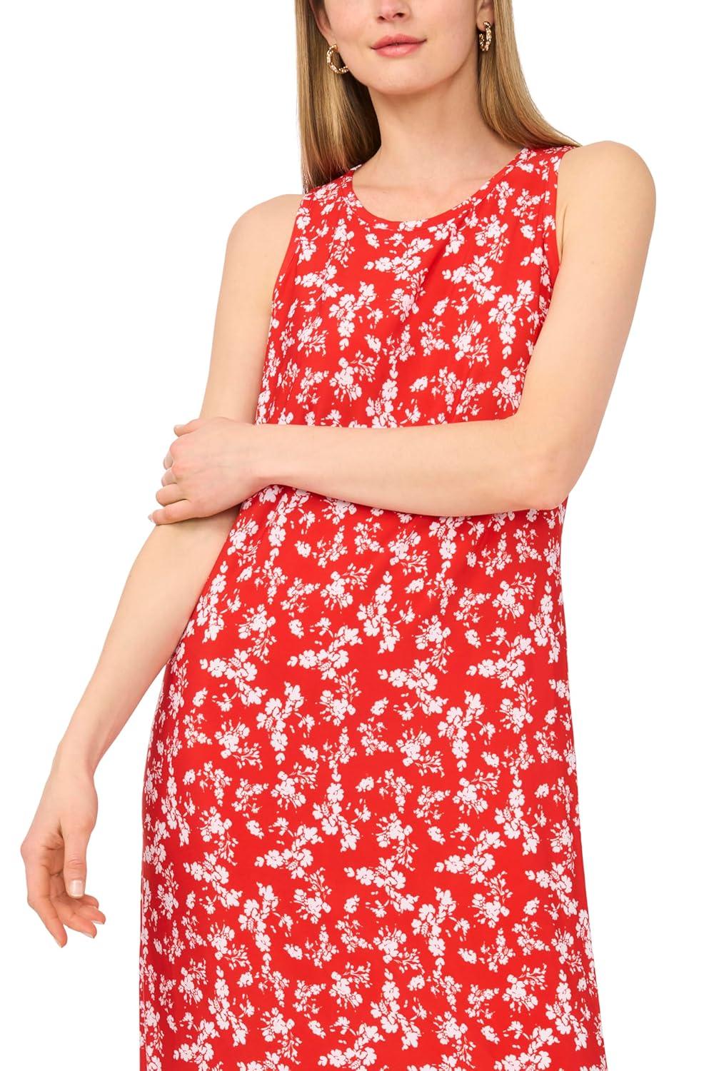 image:imageVince Camuto Womens Sleeveless Keyhole Back Maxi DressLobster Red