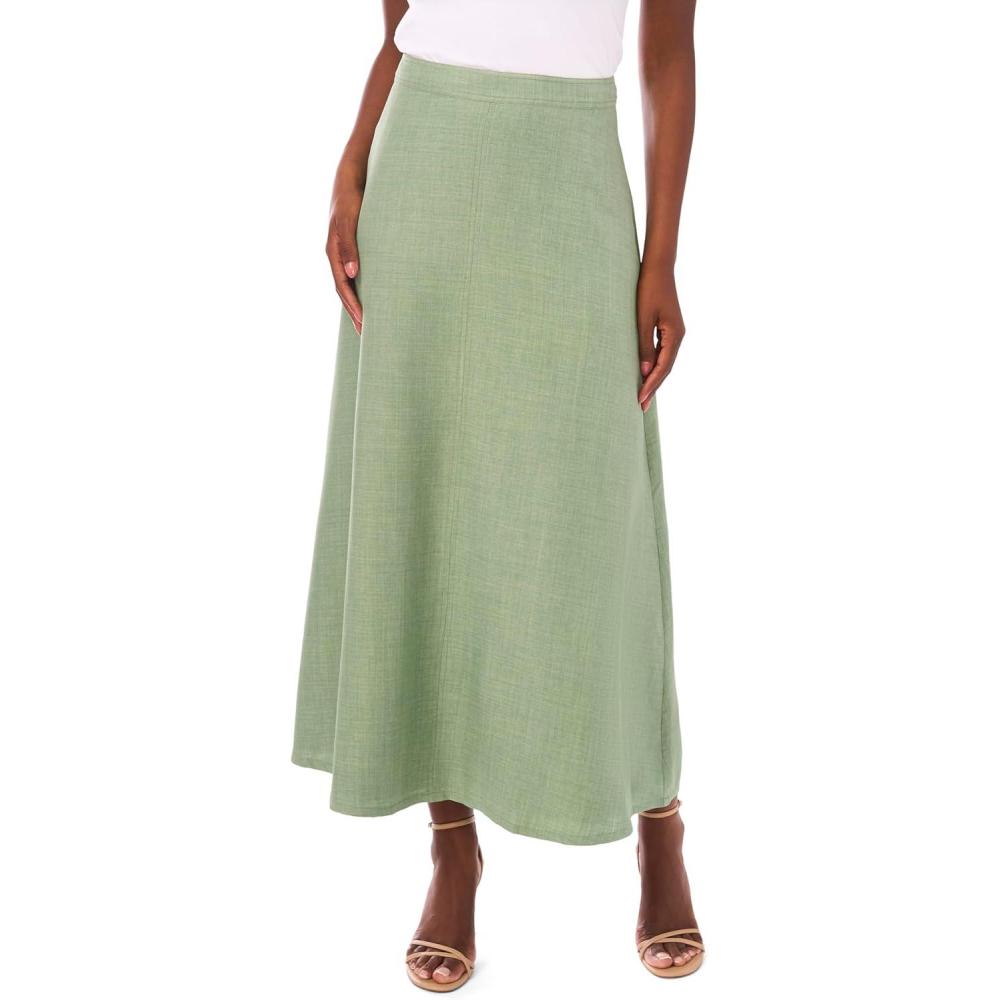 image:imageVince Camuto Womens Aline Maxi SkirtEucalyptus