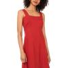 Vince Camuto Women’s 4 Tier Maxi Dress(Chili)