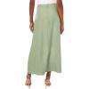 Vince Camuto Women’s A-line Maxi Skirt(Eucalyptus)
