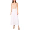 Vince Camuto Women’s A-line Maxi Skirt(New Ivory)