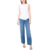 Vince Camuto Women’s Asymmetrical Sleeveless Knit Blouse(New Ivory)