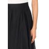 Vince Camuto Women’s Belted Godet Maxi Skirt(Rich Black)