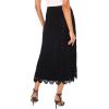 Vince Camuto Women’s Crochet Maxi Skirt(Rich Black)