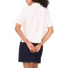 Vince Camuto Womens Flutter Sleeve Collar Button-Down(New Ivory)