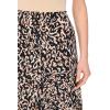 Vince Camuto Women’s Printed Maxi Pull on Skirt(Rich Black)