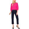 Vince Camuto Women’s Puff Sleeve Knit Top(Modern Pink)